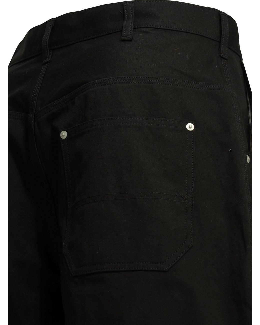 Comme des Garçons Black Comme Des Garçons Homme Pleated High-Waist Shorts for men