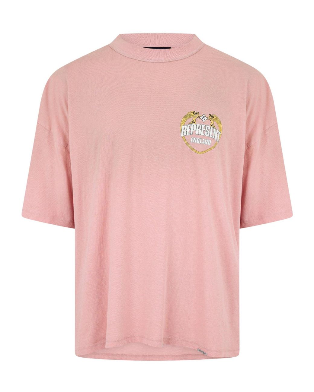 Represent Pink Oversized T-Shirt for men