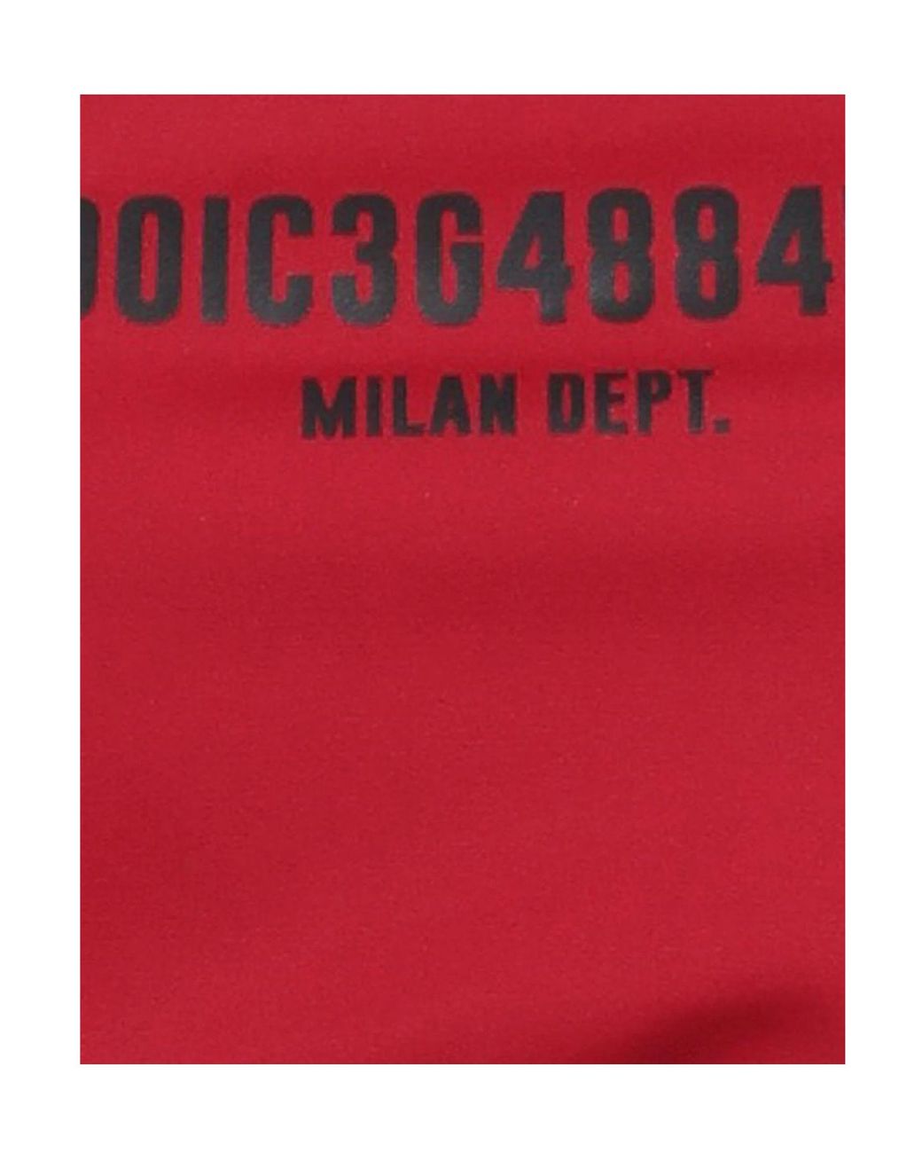 Dolce & Gabbana Red Plain Colour Top