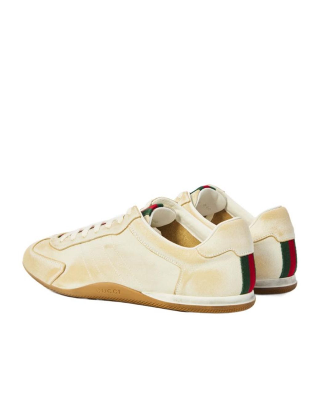 Gucci White Rochelle Sneakers