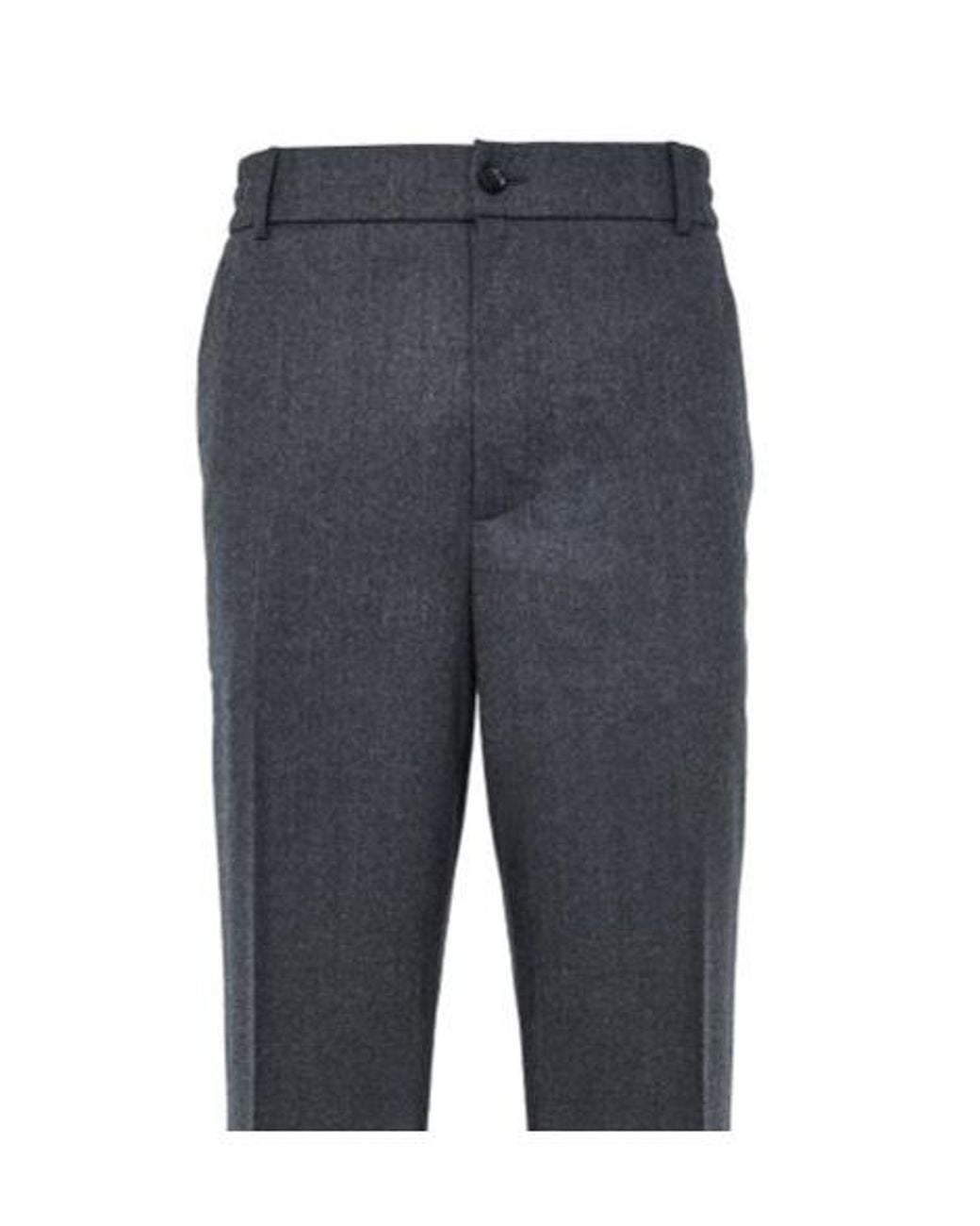Moncler Blue Straight-Leg Casual Pants for men