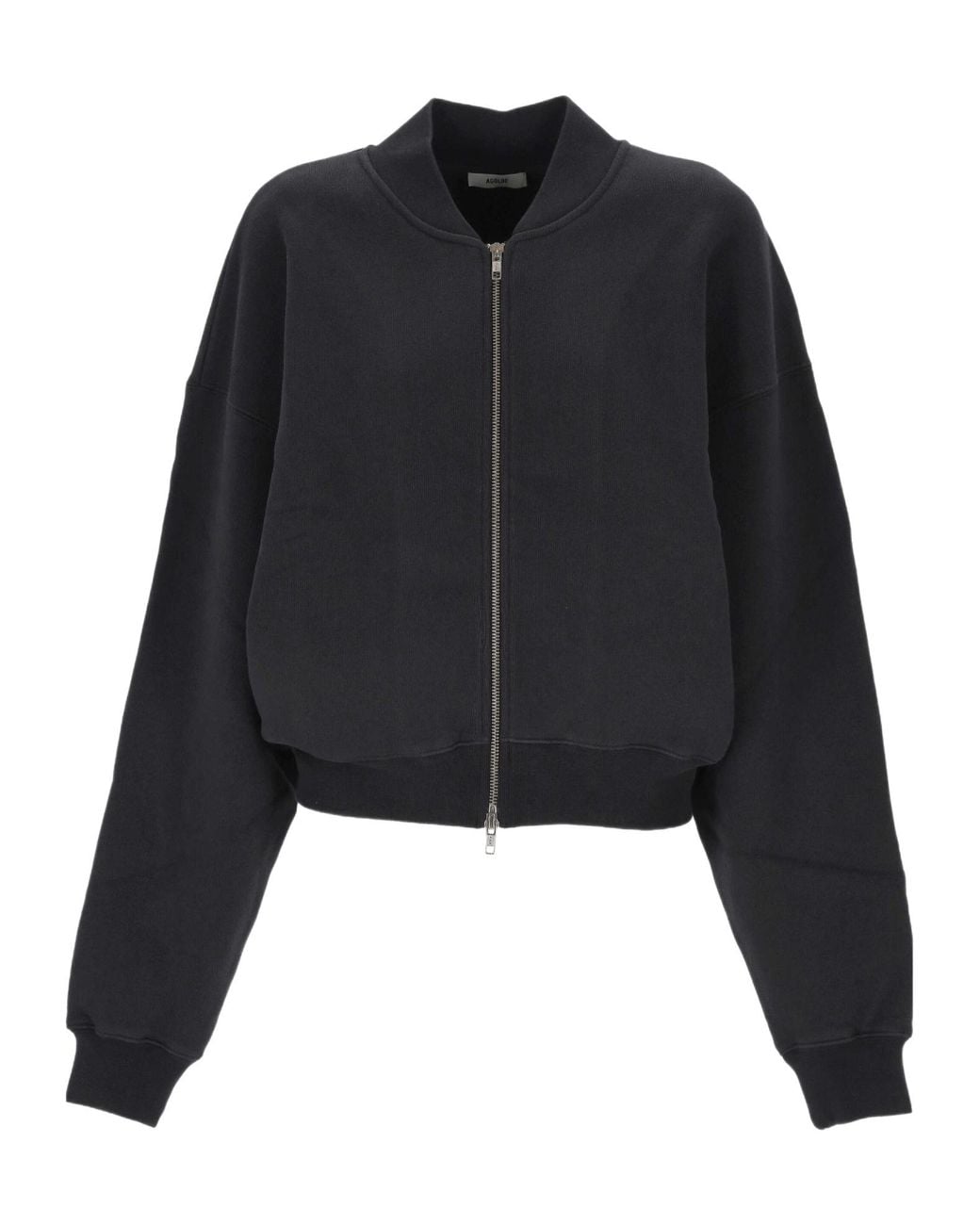 Agolde Black Long-Sleeve Sweatshirt