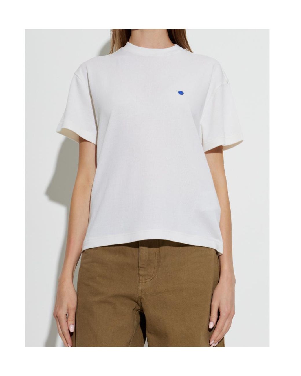 Jil Sander White Short-Sleeved T-Shirt