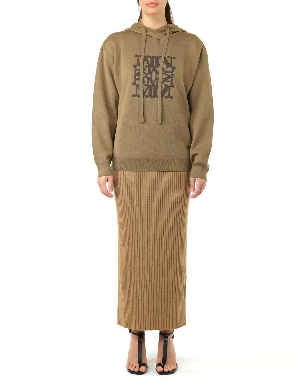 Max Mara Natural Edy Hooded Sweater