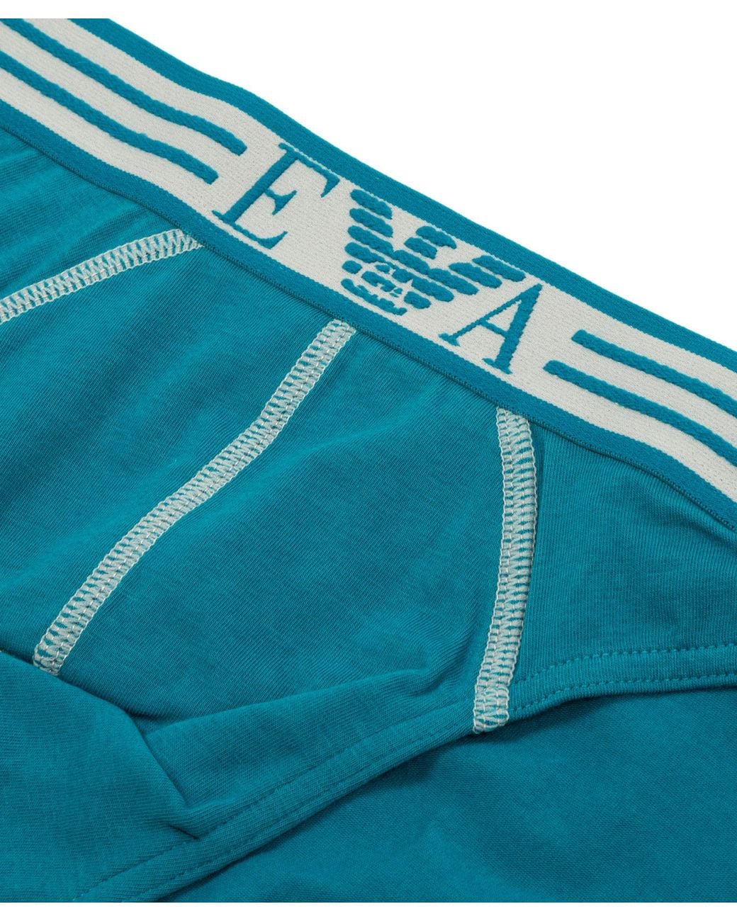 Emporio Armani Blue Elastic Waist Underpants for men