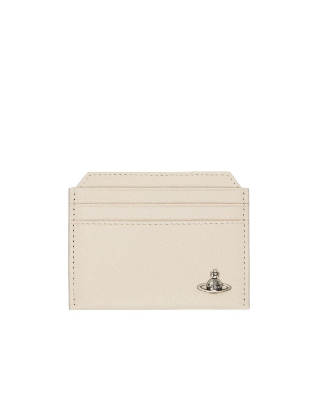 Vivienne Westwood Natural Ultra-Thin Card Holder for men