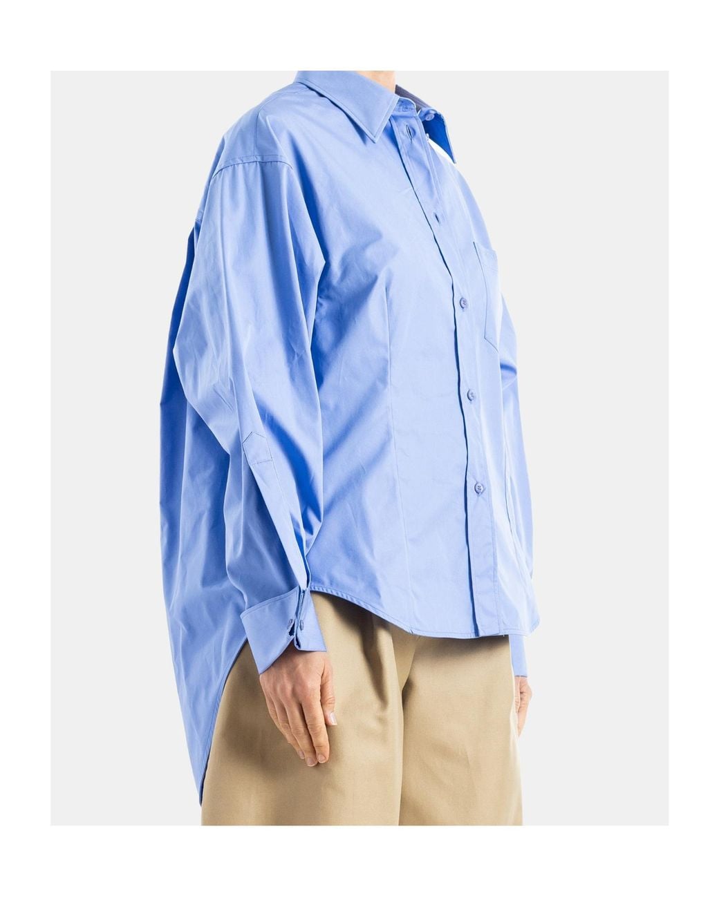 Balenciaga Blue Classic Shirt