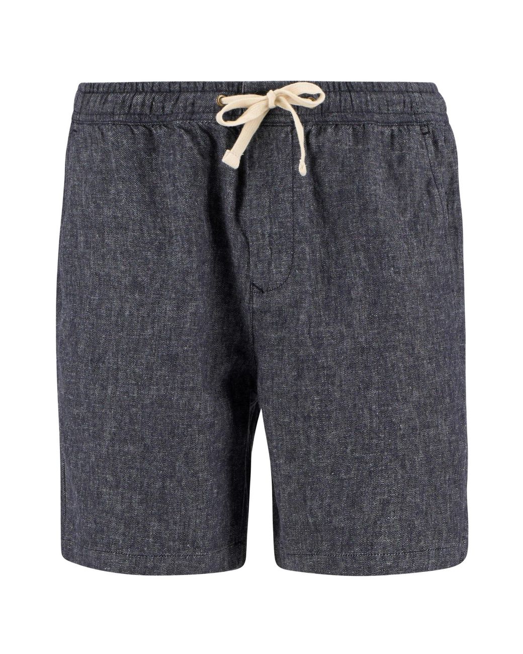 Barbour Gray Drawstring Shorts for men