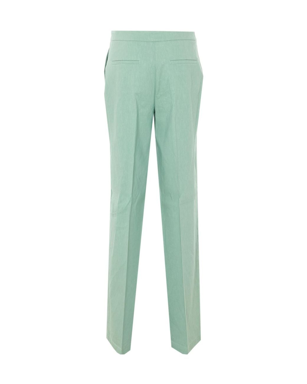 Pinko Green Jacopone Wide-Leg Pants
