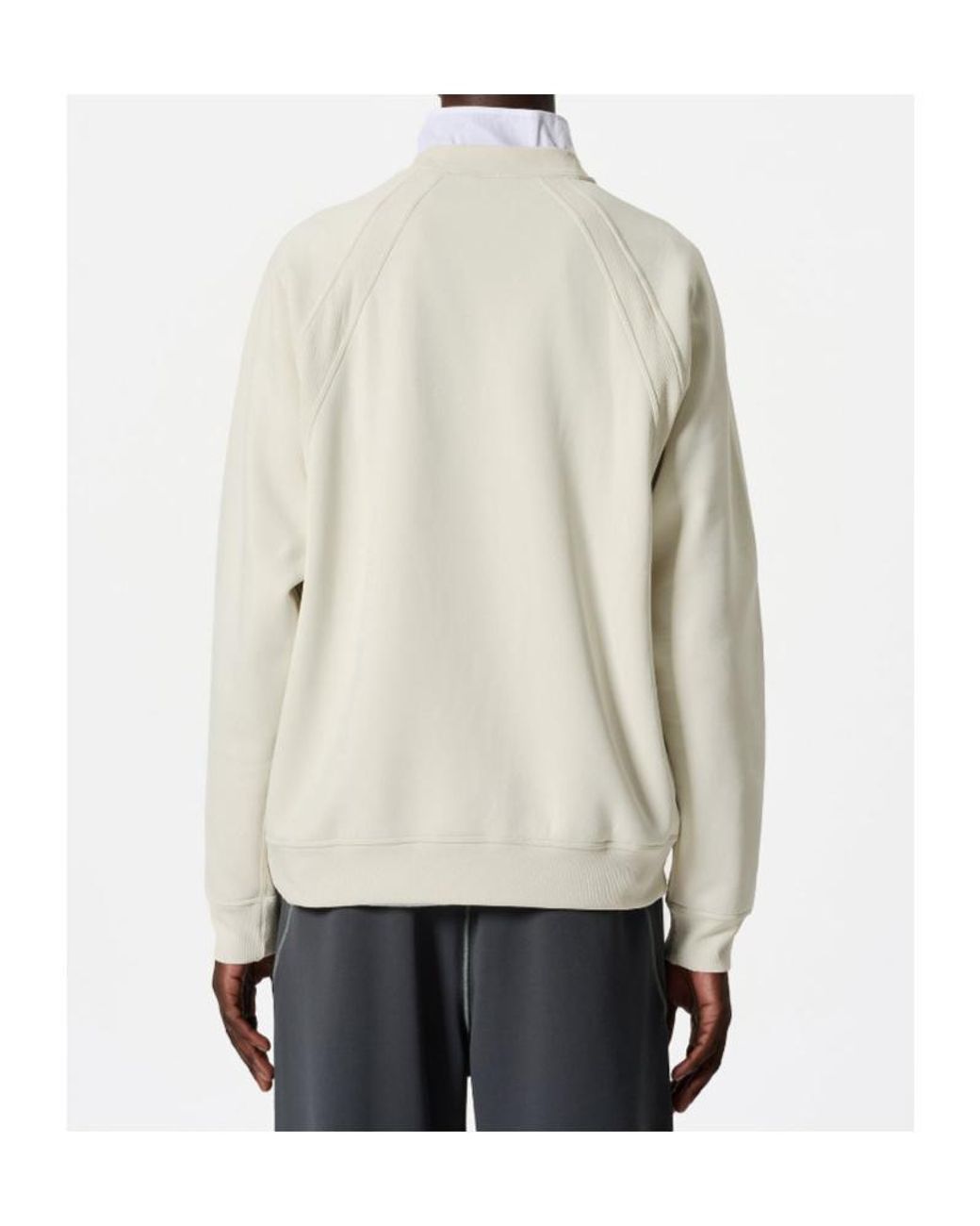 Goldwin White Gramia Wf Pullover for men