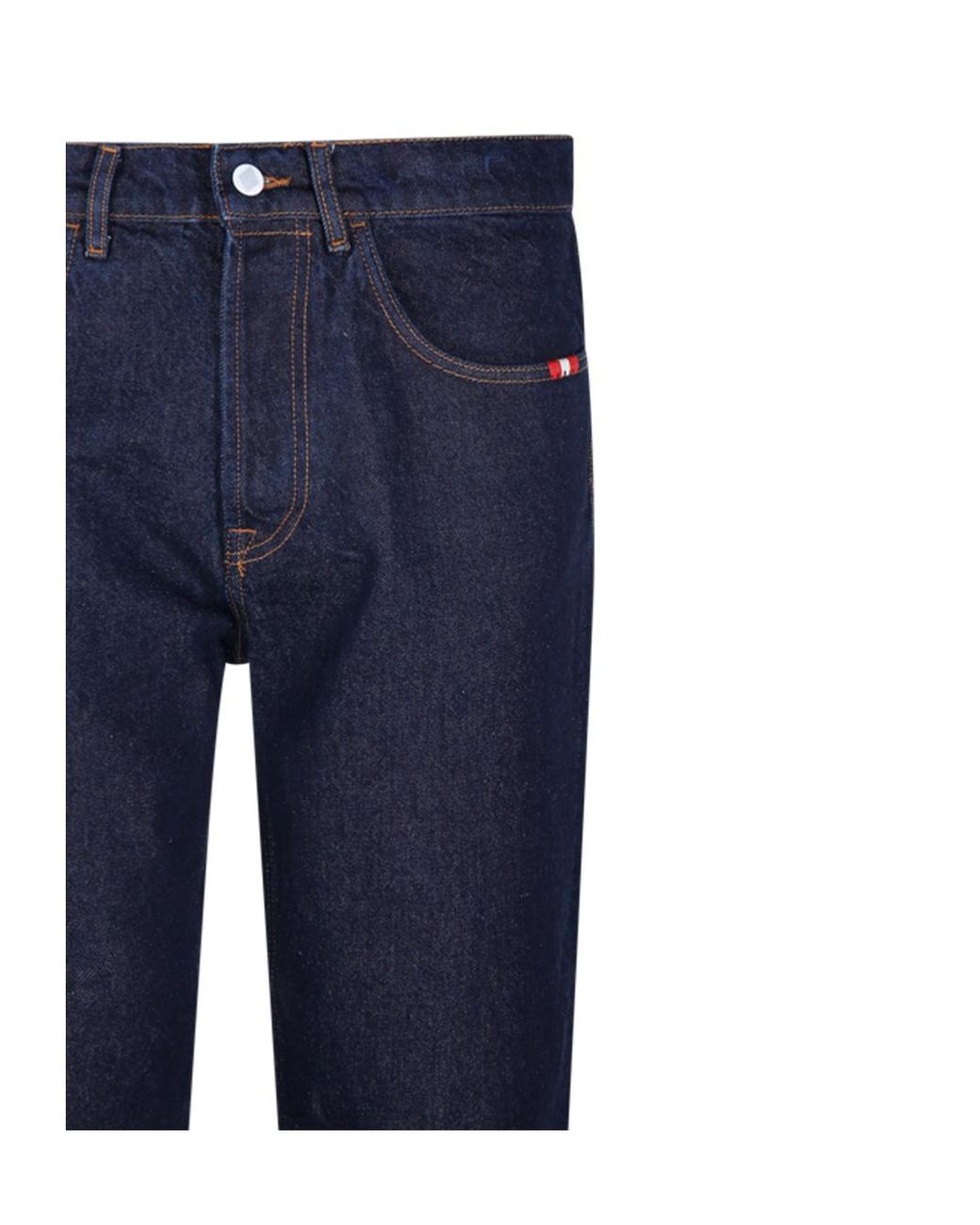 AMISH Blue Straight-Leg Jeans for men