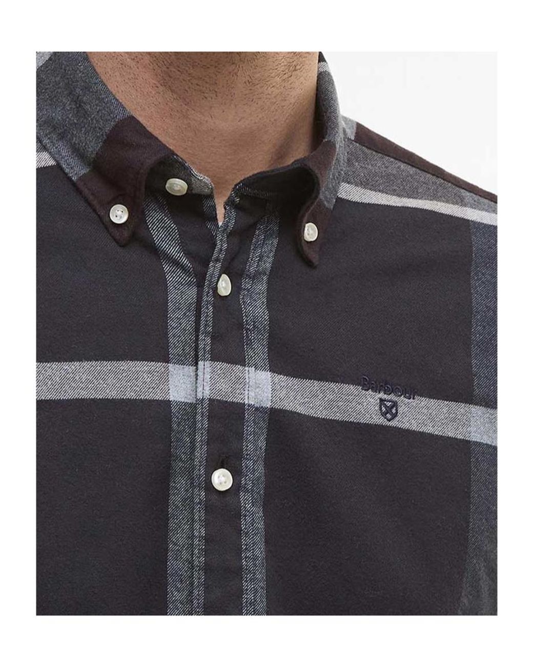 Barbour Blue Tartan-Check Shirt for men