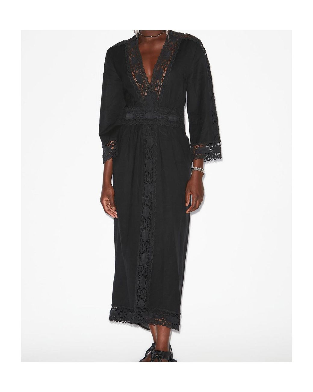 Isabel Marant Black Veona Dress