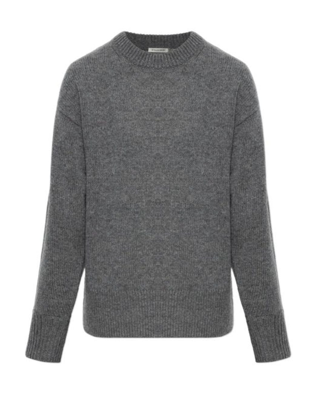 By Malene Birger Gray Bradley Ribbed Knitted Sweater