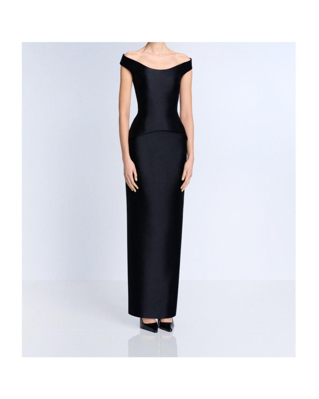 Solace London Black London The Pieta Maxi Dress