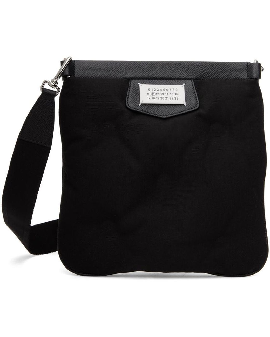 Maison Margiela Black Glam Slam Sport Flat Pocket for men