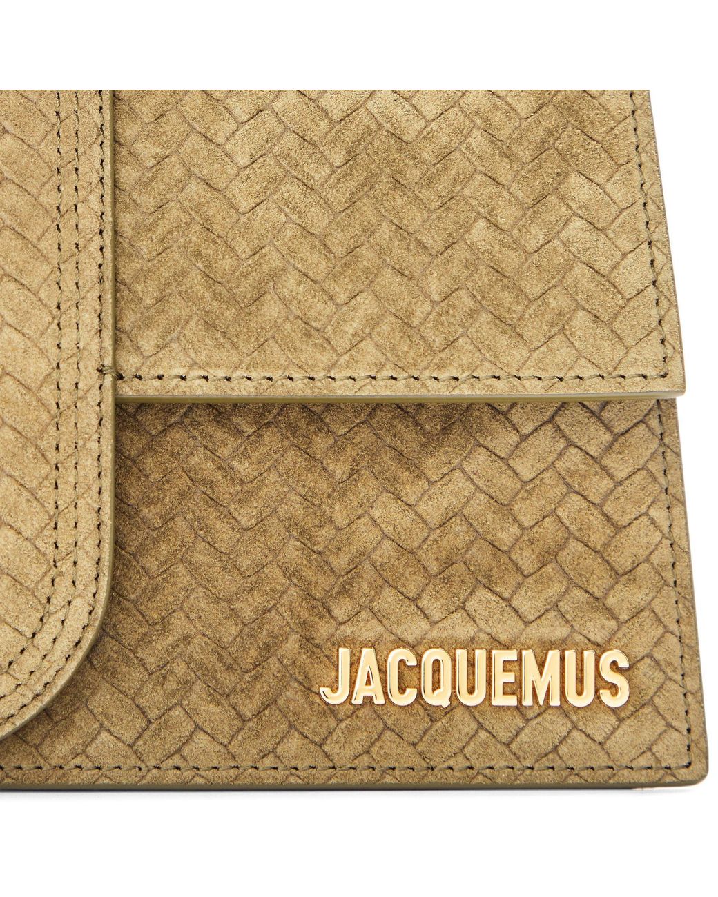 Jacquemus Black Simple Large-Capacity Genuine Leather Bag