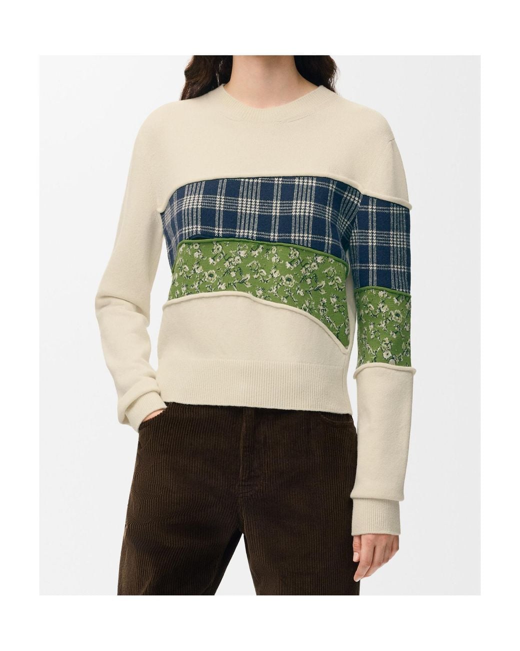 Loewe Multicolor X Cosima Von Bonin Patchwork Sweater
