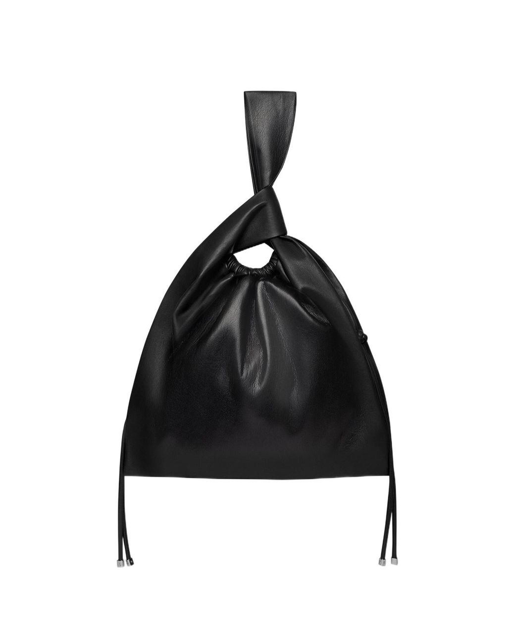 Nanushka Black Jen Drawstring Bag
