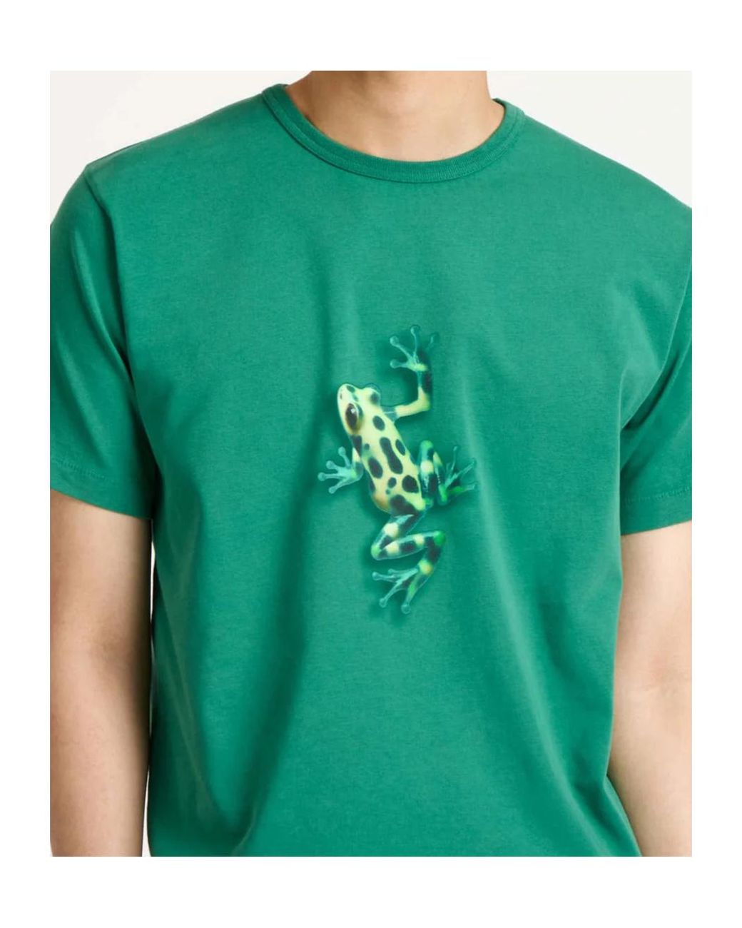J.W. Anderson Green Jw Anderson Jumping Frog T-Shirt for men