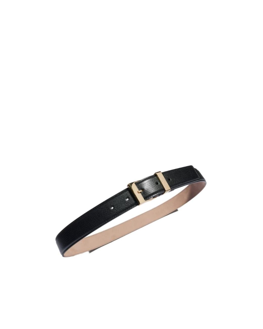 Gucci Blue Belt With Squared Buckle