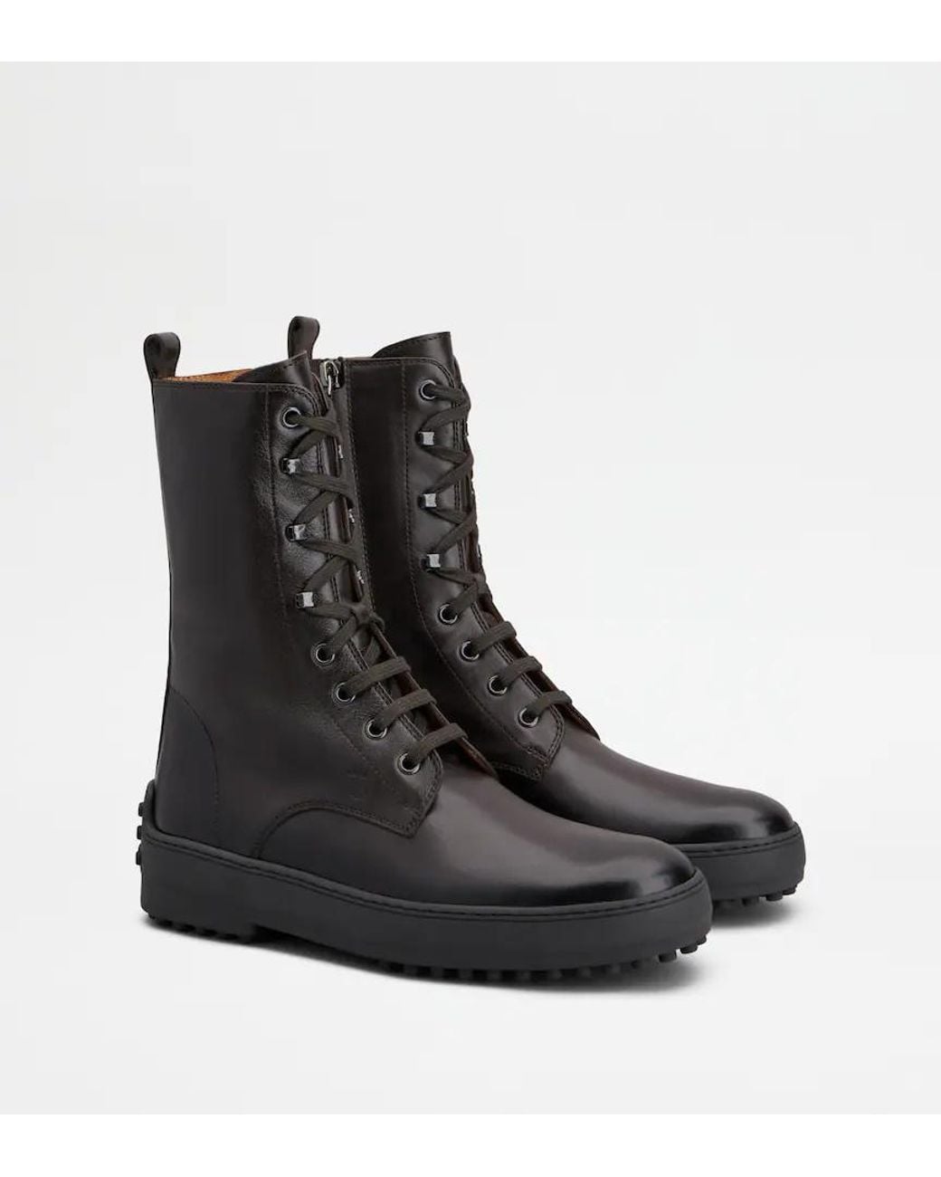 Tod's Black Winter Gommino Ankle Boots