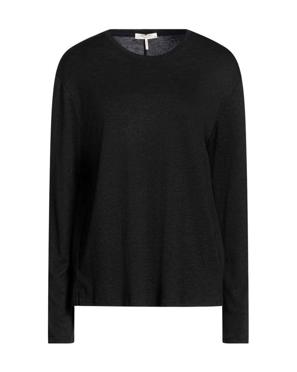 Rag & Bone Black Solid-Colored Knitwear