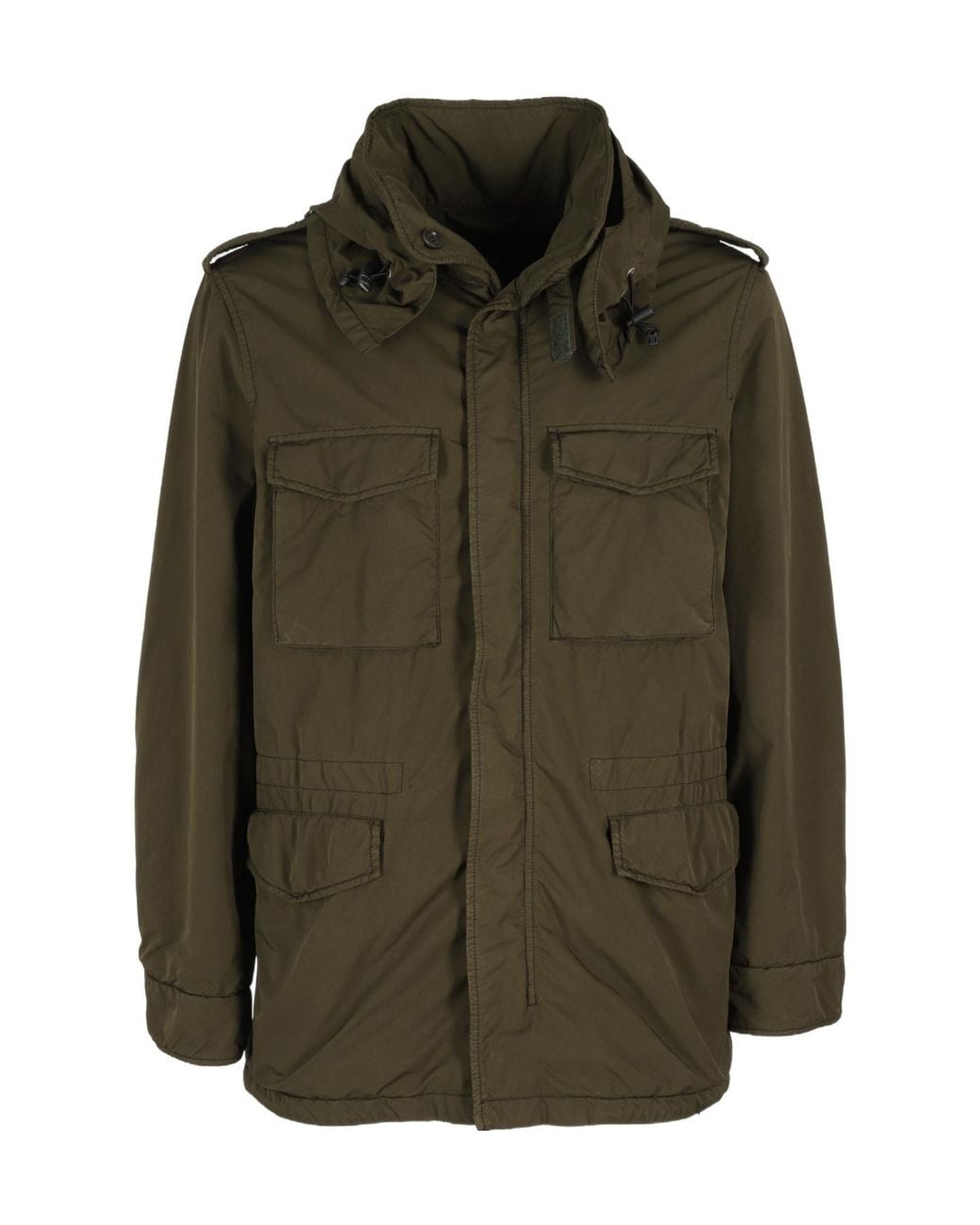 Aspesi Green Newcamp Military Jacket for men
