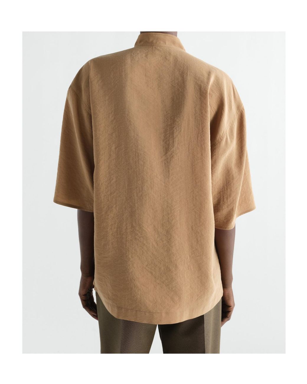 Lemaire Natural Soft Collar Top