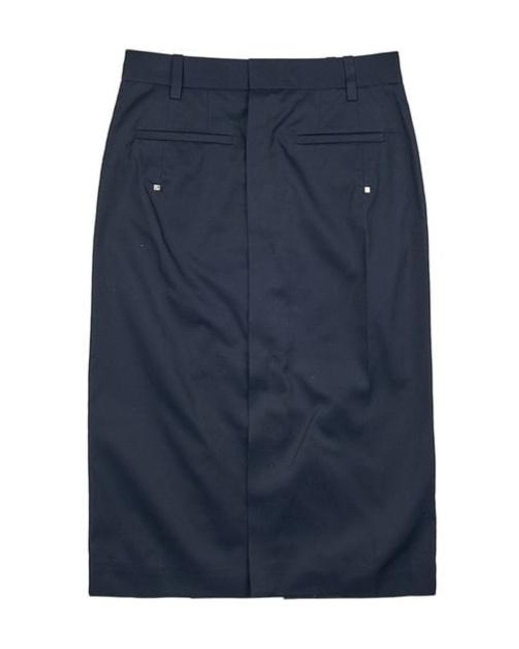 Wooyoungmi Blue Logo Skirt