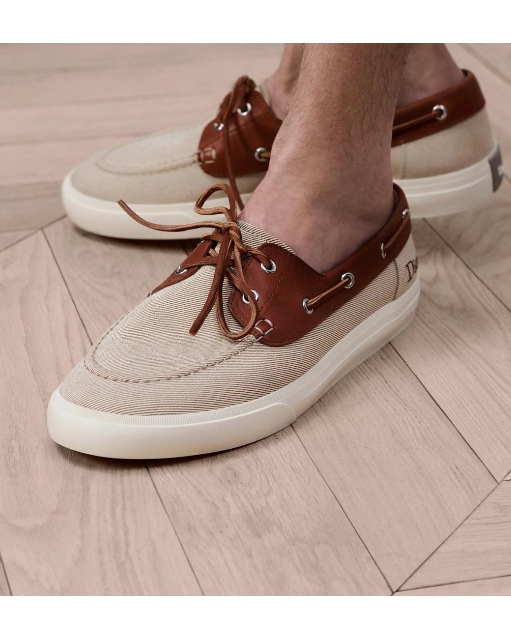 Dior Brown Lace-Up Loafers for men