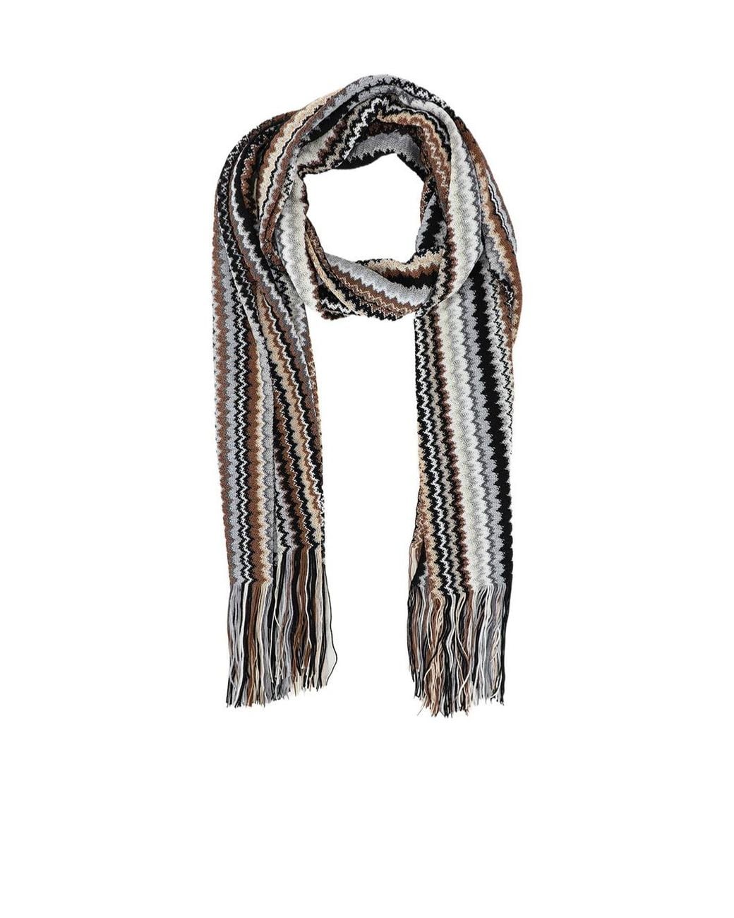 Missoni Multicolor Tasseled Scarf