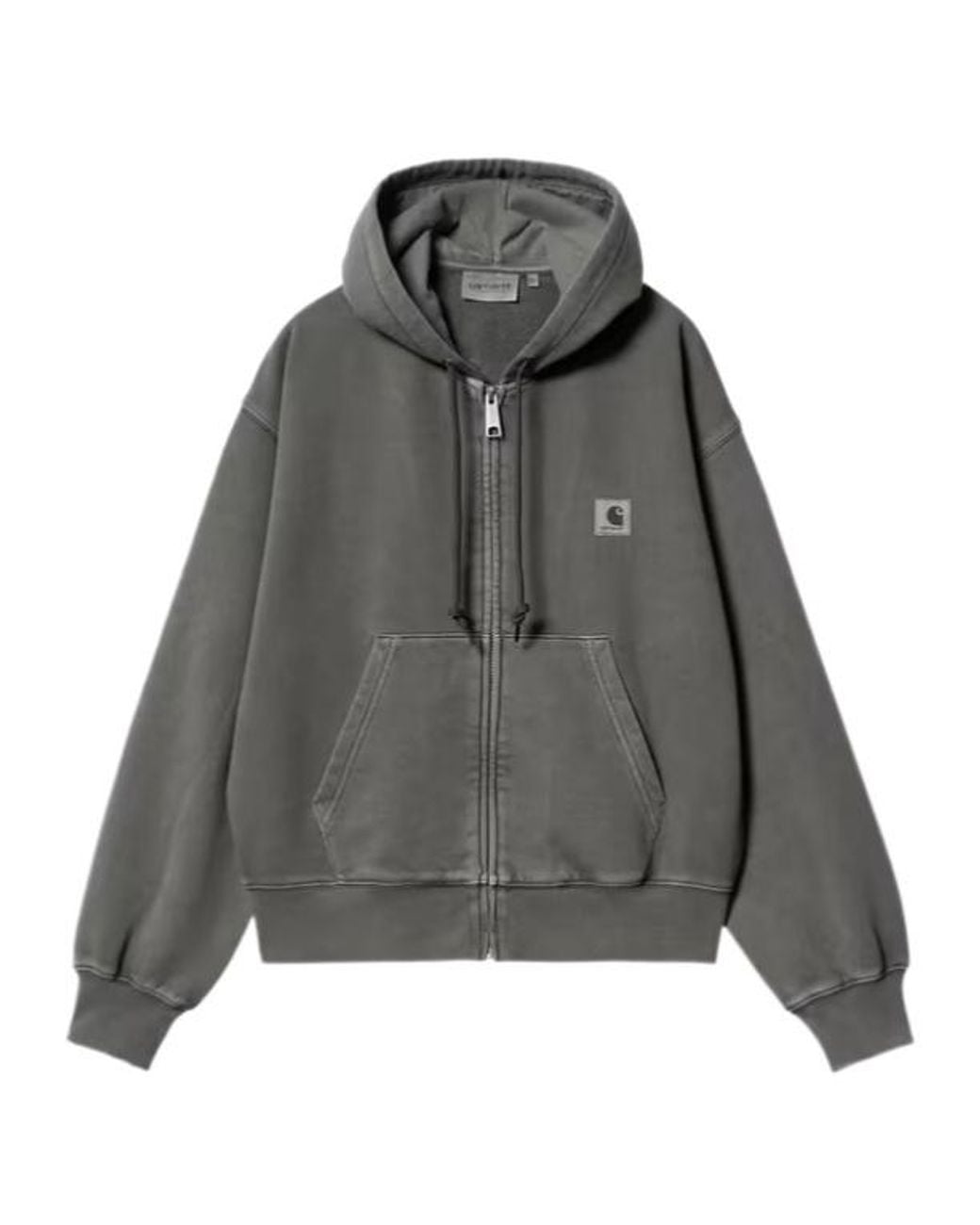 Carhartt Gray Nelson Zip-Up Hoodie