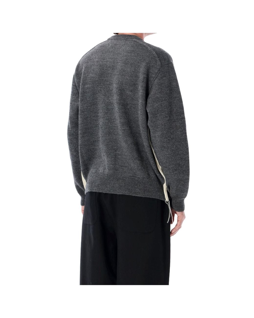 Comme des Garçons Gray Comme Des Garçons Homme Long Sleeved Jumper for men