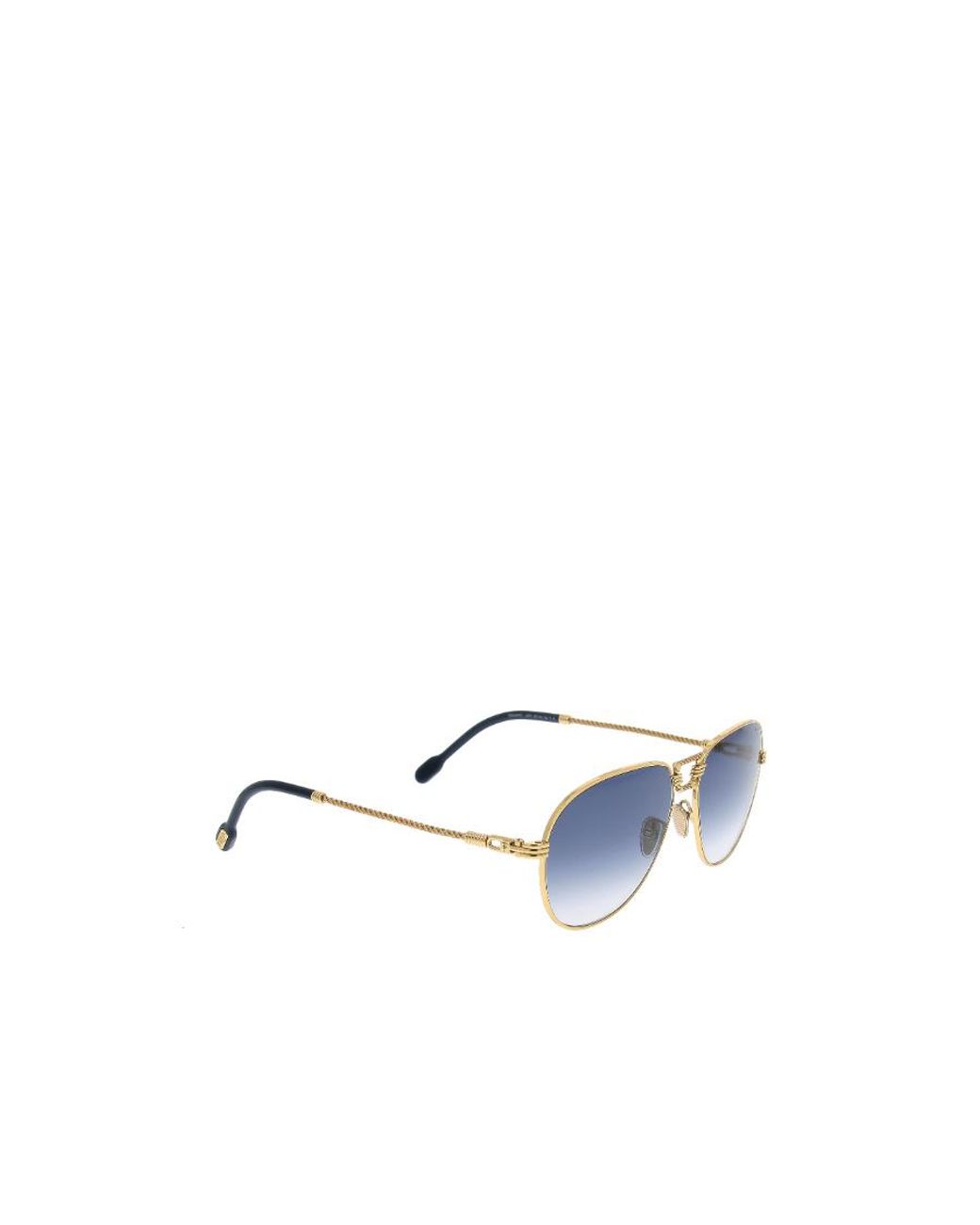 Fred Blue Logo Sunglasses for men
