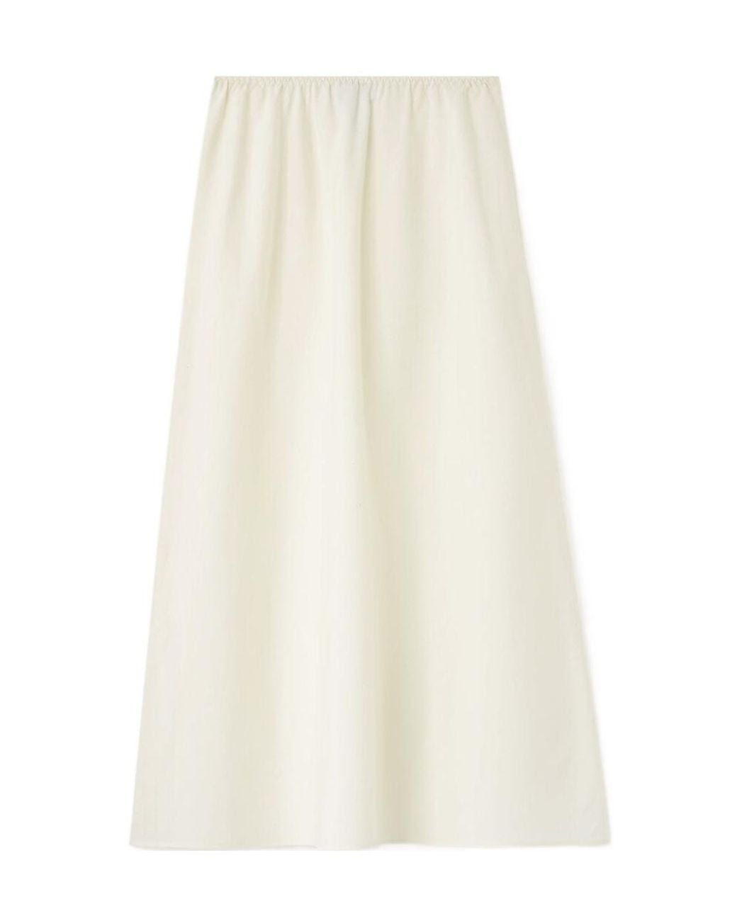 Loro Piana White Charis Skirt