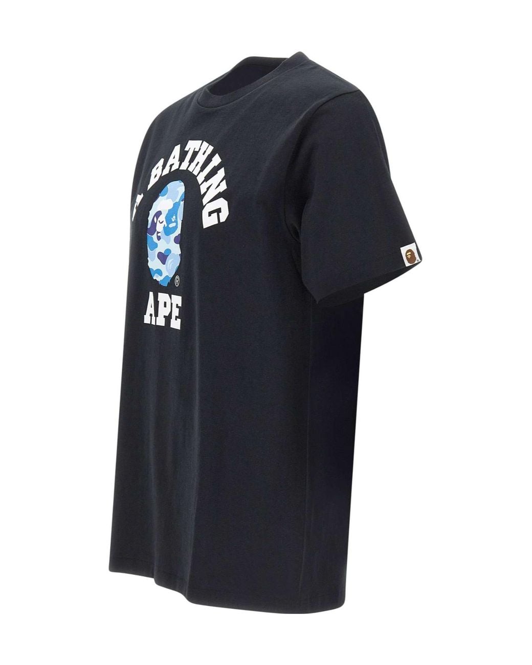 A Bathing Ape Black Slate Cotton Abc Camo Collage T-Shirt for men