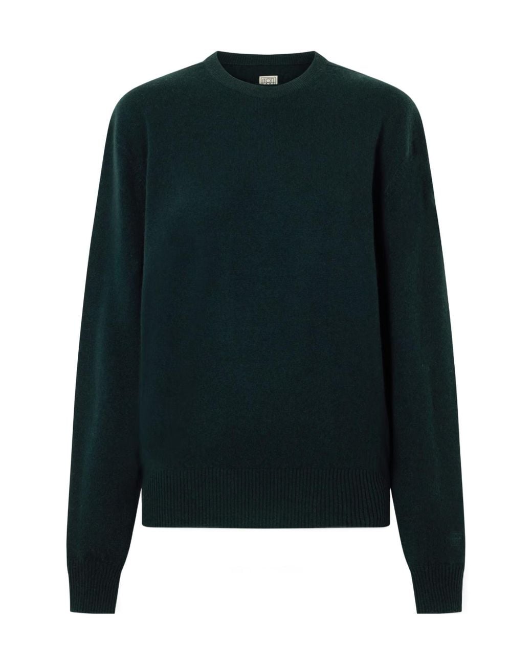 Totême Green Cashmere Sweater