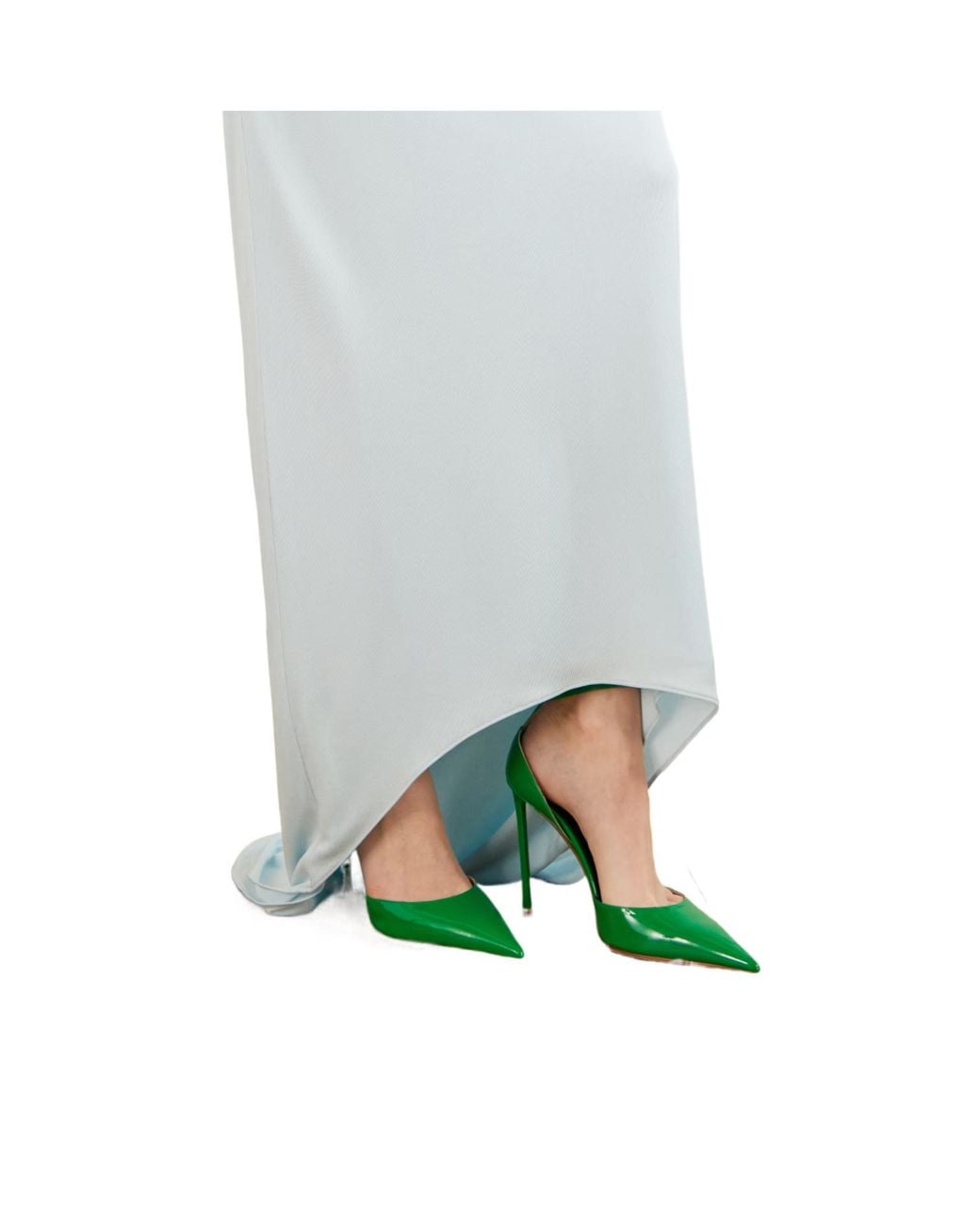 Tom Ford Green Vertigo Patent-Leather Ankle-Strap Pumps