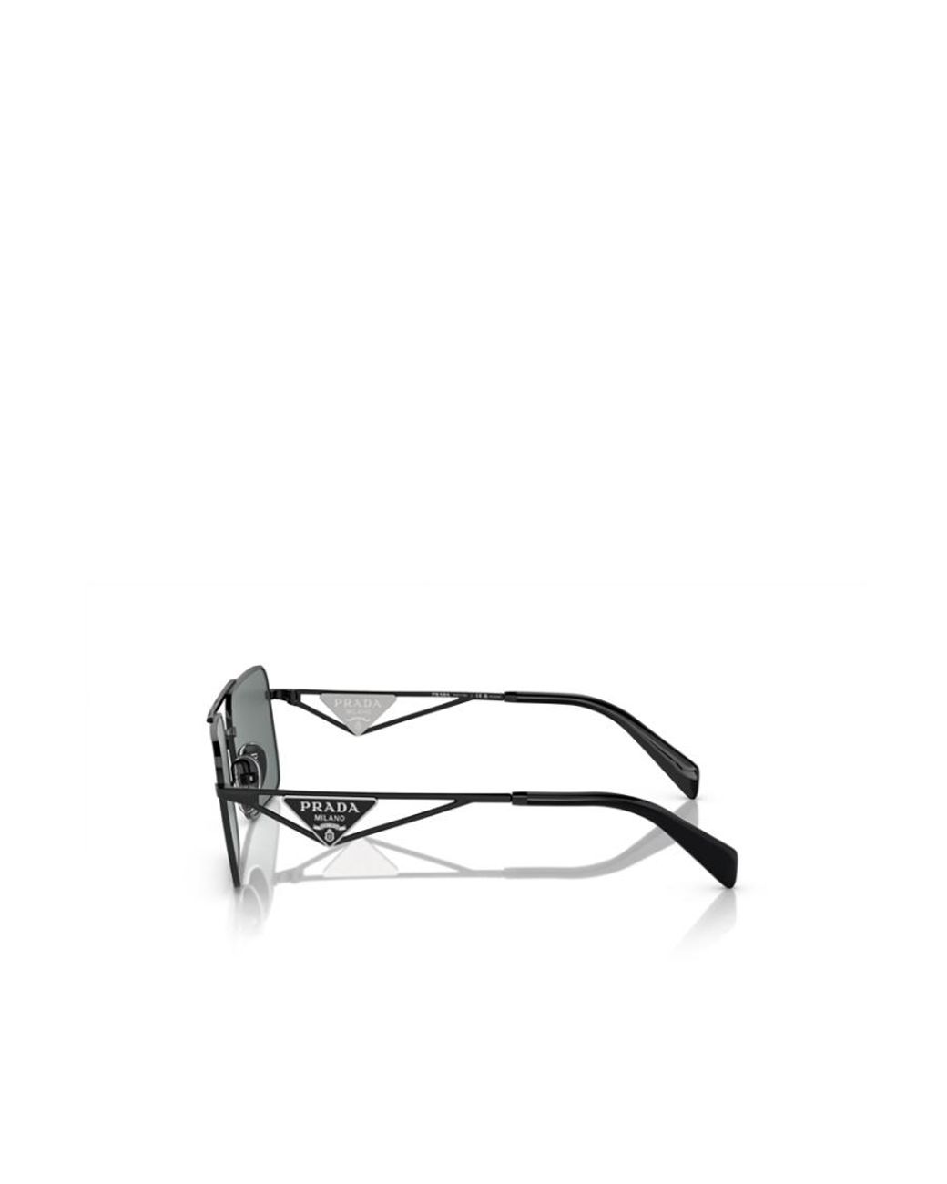 Prada Multicolor Eyewear Linea Rossa Aviator Sunglasses