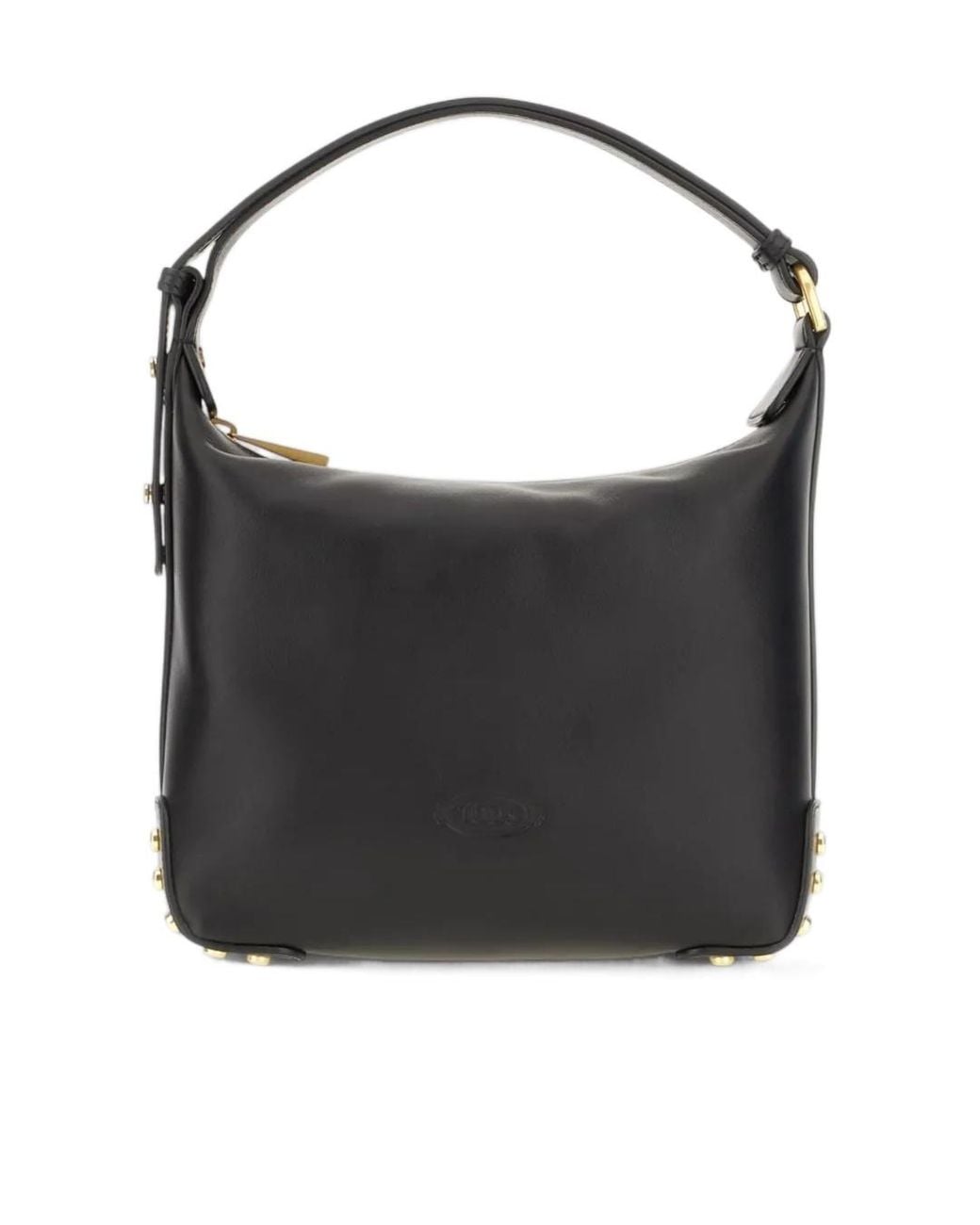 Tod's Black Zipper Handbag