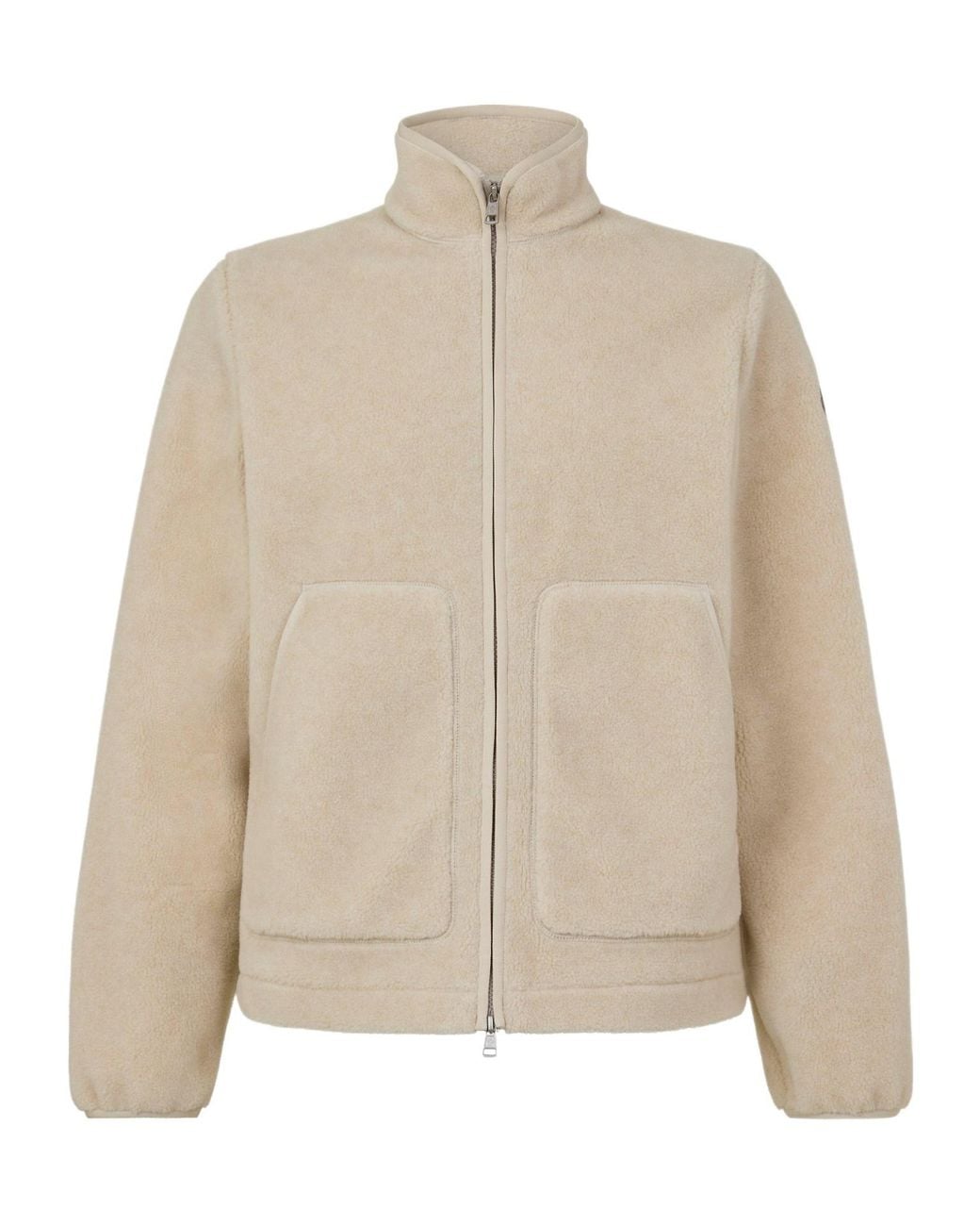 Moncler Natural Collar Fleece Jacket for men