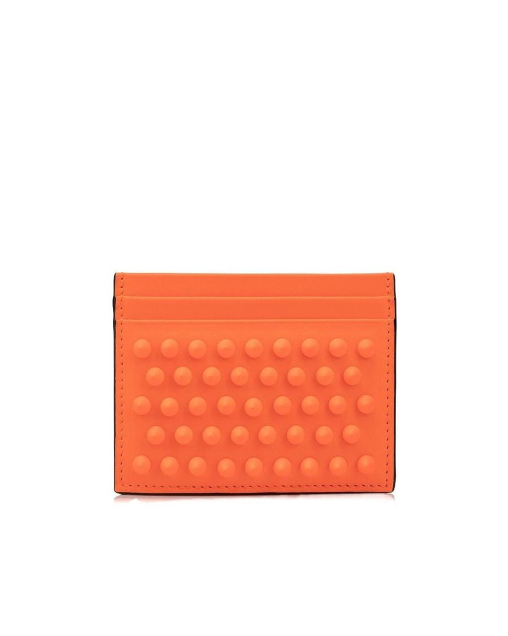 Christian Louboutin Orange Kios Card Holder for men