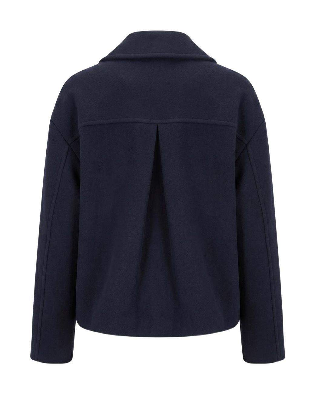 Pinko Black Craspedia Double-Breasted Coat