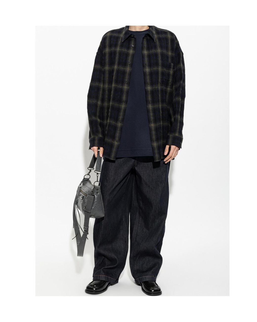 Juun.J Blue Jeans With Belt Loops for men
