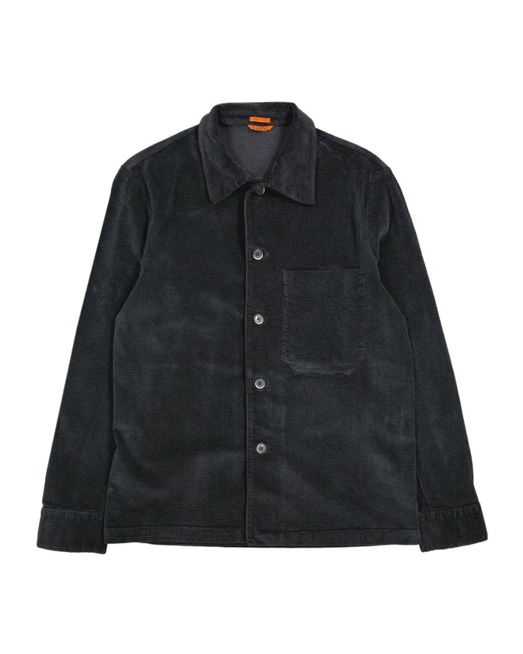 Barena Black Shirt Jacket for men