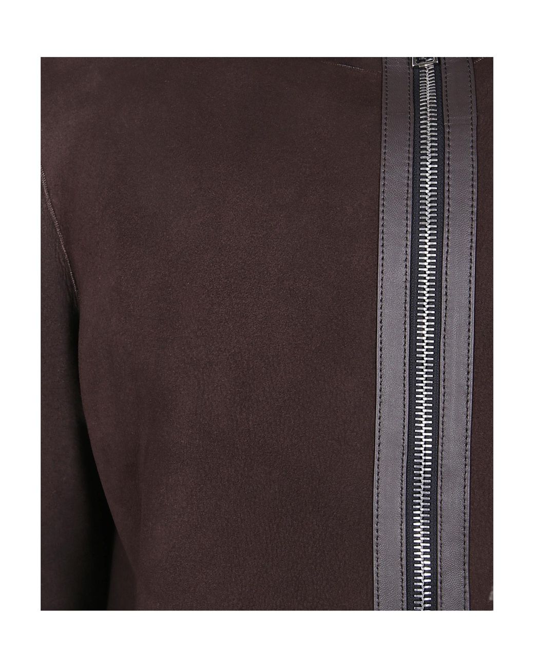 Tagliatore Brown Wilson Hooded Zip Coat for men