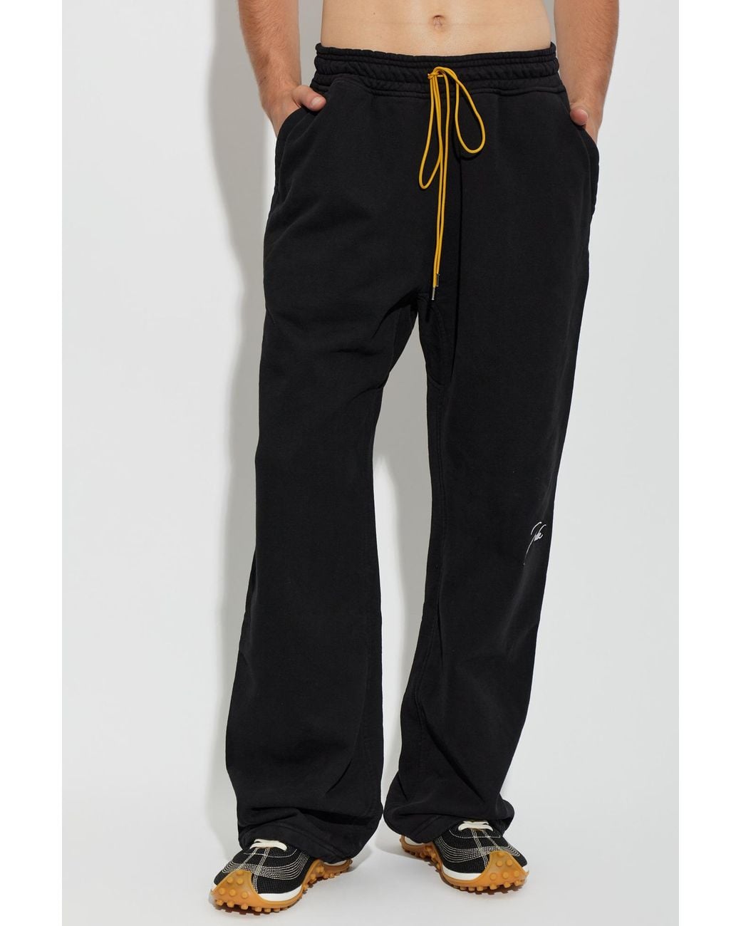 Rhude Black Classique Sweatpants for men