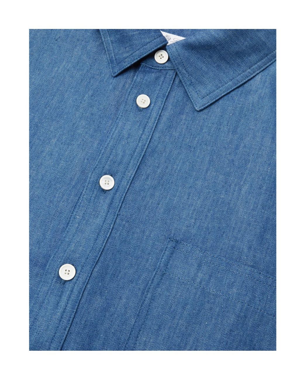 Loro Piana Blue Evie Shirt for men