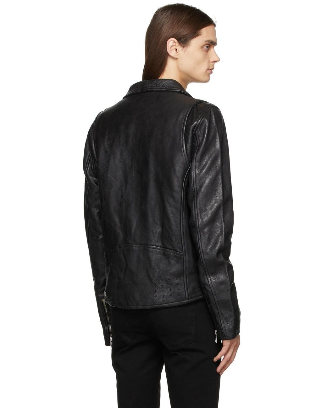 Ksubi Black Zipper Casual Jacket for men